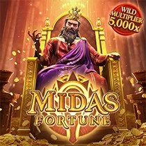 Midas Fortune online game logo by PG Soft on chennaiyil.com